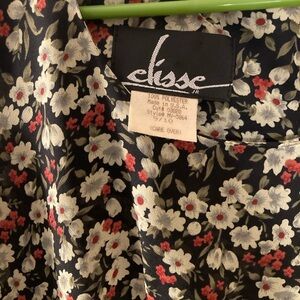 Holiday Floral Dress